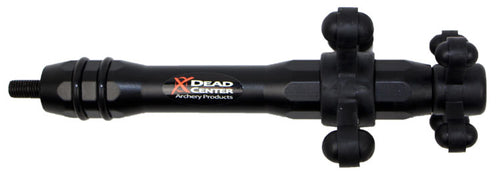 Dead Center Archery Dead Silent Hunting Series Stabilizers - Aluminum - 8” - Black