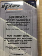 Excalibur Micro Survival Pack
